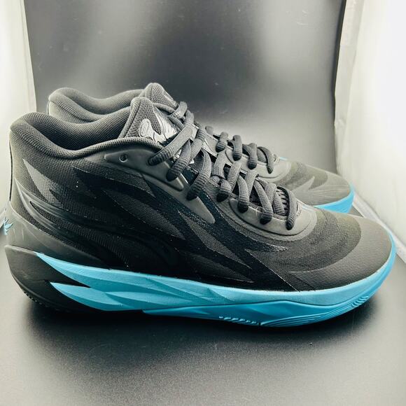 PUMA MB.02 Phenom Basketball Shoes Men’s Size 10 Black 37764401 Athletic - Picture 5 of 8